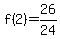 f%282%29+=++26%2F24