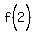 f%282%5E%22%22%29
