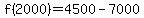 f%282000%29=4500-7000