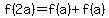 f%282a%29=f%28a%29%2Bf%28a%29