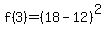 f%283%29=%2818-12%29%5E2
