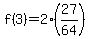 f%283%29=2%2827%2F64%29