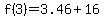 f%283%29=3.46%2B16