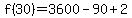 f%2830%29=3600-90%2B2