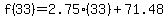 f%2833%29+=+2.75%2833%29+%2B+71.48