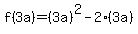f%283a%29=+%283a%29%5E2-2%283a%29
