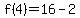 f%284%29=%2B16-2