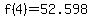 f%284%29=52.598