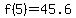 f%285%29+=+45.6