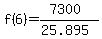 f%286%29=%287300%29%2F%2825.895%29