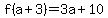 f%28a%2B3%29+=+3a+%2B+10