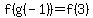 f%28g%28-1%29%29+=+f%283%29