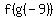 f%28g%28-9%29%29