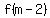 f%28m-2%29+