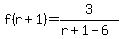 f%28r%2B1%29=3%2F%28r%2B1-6%29