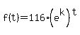 f%28t%29+=+116%2A%28e%5Ek%29%5Et