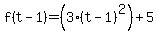 f%28t-1%29=%283%28t-1%29%5E2%29%2B5
