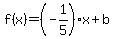 f%28x%29=%28-1%2F5%29x%2Bb
