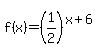 f%28x%29=%281%2F2%29%5E%28x%2B6%29