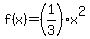 f%28x%29=%281%2F3%29x%5E2