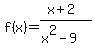 f%28x%29=%28x%2B2%29%2F%28x%5E2-9%29