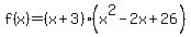 f%28x%29=%28x%2B3%29%28x%5E2-2x%2B26%29