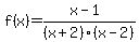 f%28x%29=%28x-1%29%2F%28x%2B2%29%28x-2%29