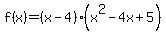 f%28x%29=%28x-4%29%28x%5E2-4x%2B5%29