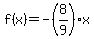 f%28x%29=+-%288%2F9%29x