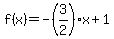 f%28x%29=-%283%2F2%29x%2B1