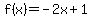 f%28x%29=-2x%2B1
