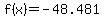 f%28x%29=-48.481+
