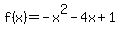 f%28x%29=-x%5E2-4x%2B1