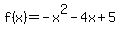 f%28x%29=-x%5E2-4x%2B5
