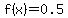 f%28x%29=0.5