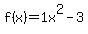 f%28x%29=1x%5E2-3