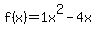 f%28x%29=1x%5E2-4x