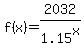 f%28x%29=2032%2F1.15%5Ex