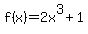 f%28x%29=2x%5E3%2B1
