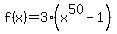 f%28x%29=3%28x%5E50-1%29