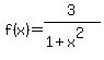 f%28x%29=3%2F%281%2Bx%5E2%29