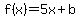 f%28x%29=5x%2Bb