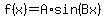 f%28x%29=A%2Asin%28Bx%29