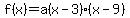 f%28x%29=a%28x-3%29%28x-9%29