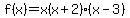 f%28x%29=x%28x%2B2%29%28x-3%29