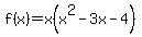 f%28x%29=x%28x%5E2-3x-4%29