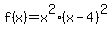 f%28x%29=x%5E2%28x-4%29%5E2