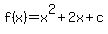 f%28x%29=x%5E2%2B2x%2Bc