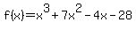 f%28x%29=x%5E3%2B7x%5E2-4x-28