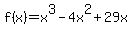 f%28x%29=x%5E3-4x%5E2%2B29x